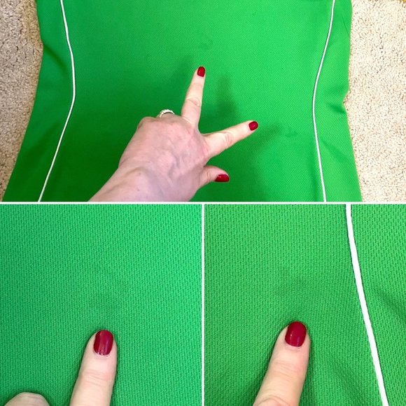 Ativa Tennis Green Performance Short Sleeved T-shirt Womens Sz M - Picture 9 of 12